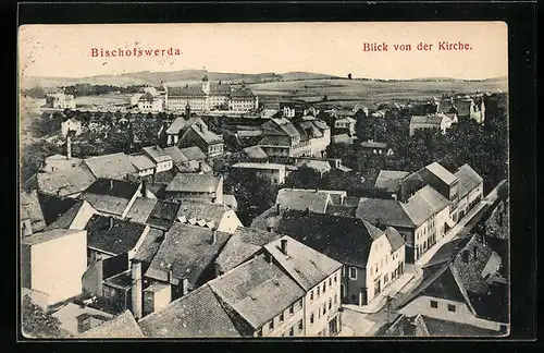 AK Bischofswerda, Blick von der Kirche