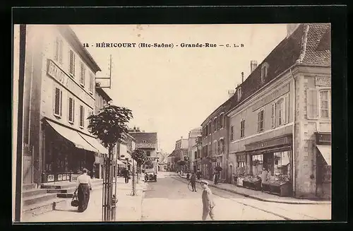 AK Héricourt, Grande-Rue