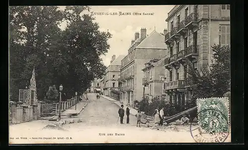 AK Luxeuil-les-Bains, Rue des Bains