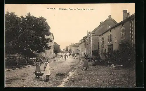 AK Saulx, Grande Rue, Côté de Luxeuil