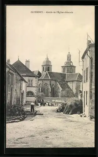 AK Faverney, Abside de l`Eglise abbatiale