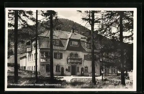 AK Waltersdorf bei Zittau, Gasthaus Rübezahlbaude
