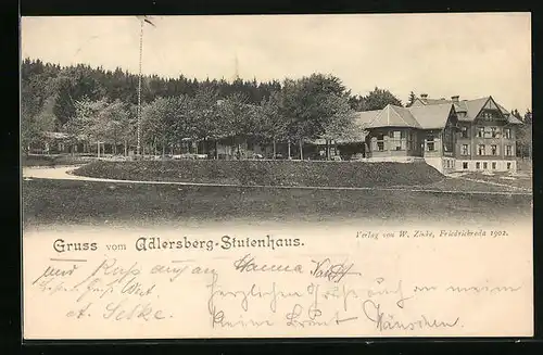 AK Adlersberg, Hotel Stutenhaus