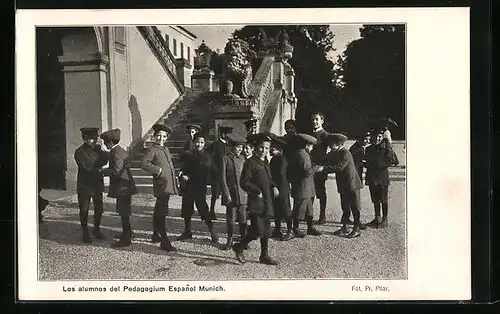 AK München-Sendling, Los alumnos del Pedagogium Espanol