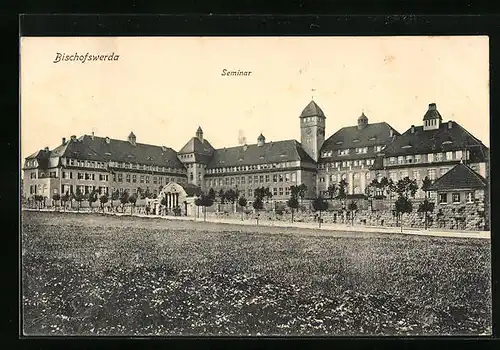 AK Bischofswerda, Seminar mit Strassenpartie