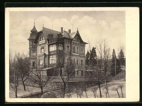 AK Wehlen /Sächs. Schweiz, Ernst-Stephan-Claus-Haus in der Gesamtansicht