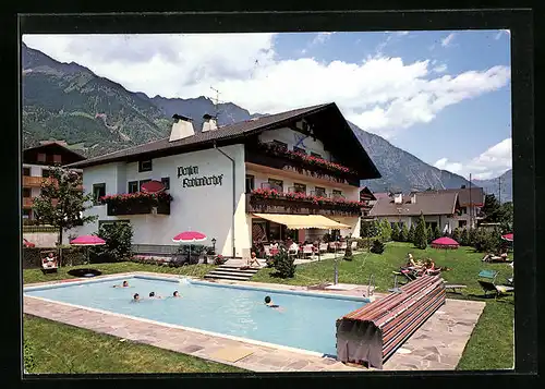 AK Rabland-Partschins, Pension Rablanderhof mit Swimming Pool