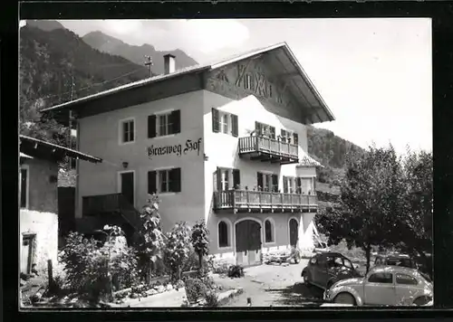 AK Partschins bei Meran, Pension Grasweg-Hof