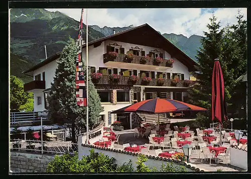 AK Partschins-Rabland bei Meran, Hotel Café Panorama