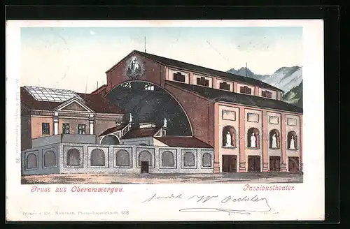 AK Oberammergau, Passionstheater