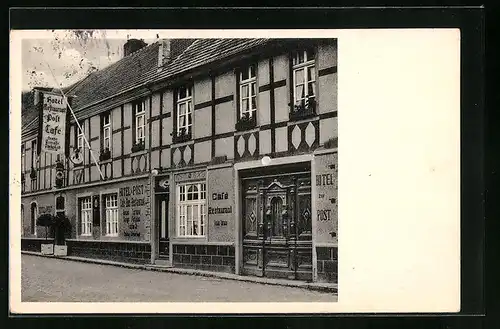 AK Blankenheim /Eifel, Hotel Zur Post