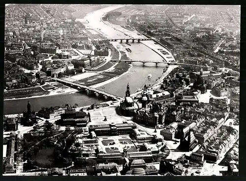 18 Fotografien Ansicht Dresden, Herausgeber PGH Film und Bild Berlin, Fotothek Dresden, Dresden um 1930 (Abzüge um 1970)