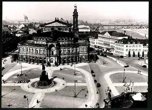 18 Fotografien Ansicht Dresden, Herausgeber PGH Film und Bild Berlin, Fotothek Dresden, Dresden um 1930 (Abzüge um 1970)