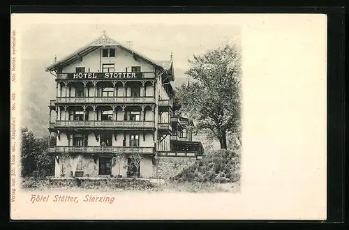 AK Sterzing, Hotel Stötter