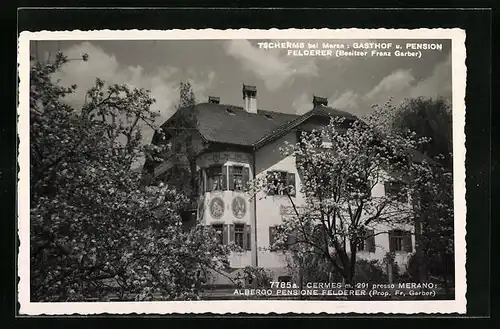 AK Tscherms bei Meran, Gasthof und Pension Felderer