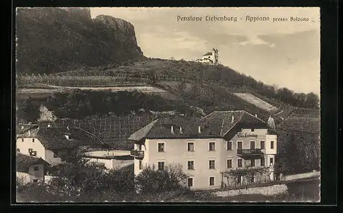 AK Appiano /Bolzano, Pensione Villa Liebenburg
