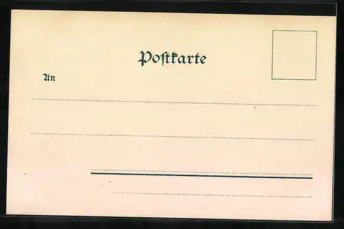 AK Burg, Schartauer Strasse mit Hirsch-Apotheke