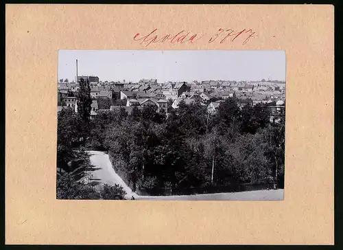 Fotografie Brück & Sohn Meissen, Ansicht Apolda, Blick über die Dächer der Stadt