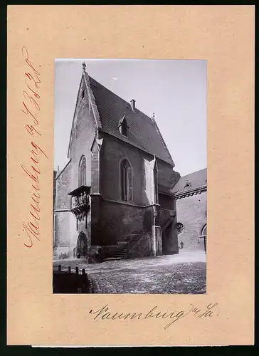 Fotografie Brück & Sohn Meissen, Ansicht Naumburg a. S., Partie an der Dreikönigskapelle