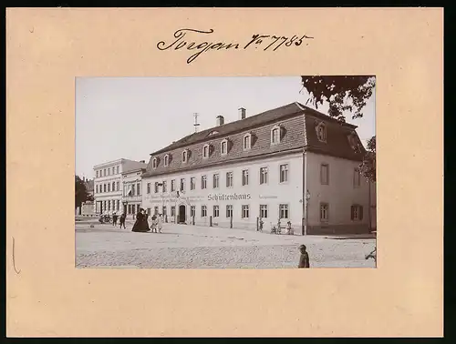 Fotografie Brück & Sohn Meissen, Ansicht Torgau, Schützenhaus am Paradeplatz