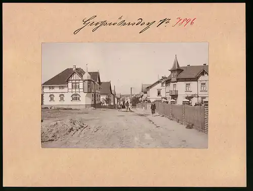Fotografie Brück & Sohn Meissen, Ansicht Grossröhrsdorf, Villen in der Adolfstrasse
