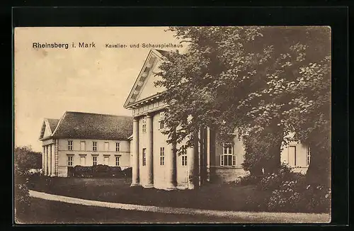 AK Rheinsberg i. Mark, Kavalier- und Schauspielhaus