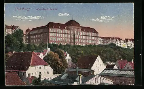 AK Flensburg, Blick zur Ober-Realschule II