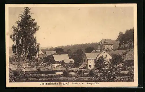 AK Hetzdorf, Partie an der Sumpfmühle