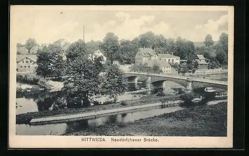 AK Mittweida, Neudörfchener Brücke