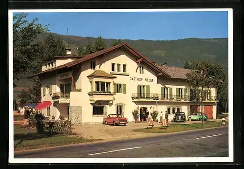 AK Sterzing, Gasthof Sieder - Strassenansicht