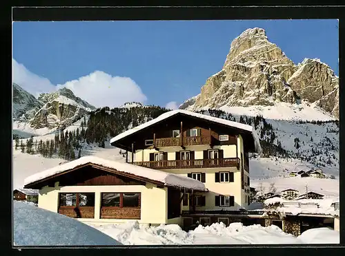 AK Corvara, Garni Ciasa de Mont im Winter