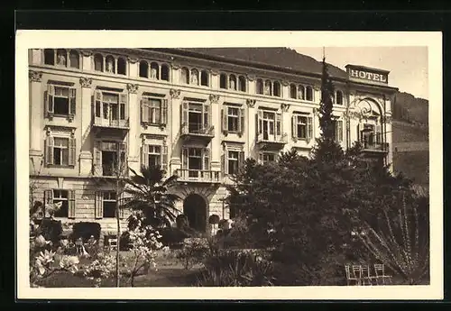 AK Bolzano, Blick zum Hotel Scala