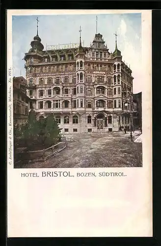 AK Bozen, Ansicht des Hotels Bristol