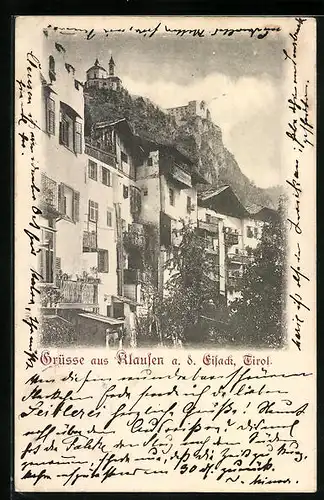 AK Klausen a. d. Eisack, Ortspartie