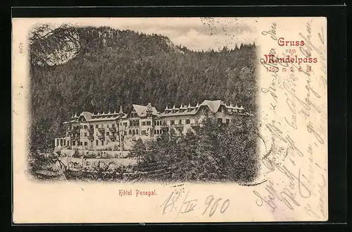 AK Mendelpass, Hotel Penegal