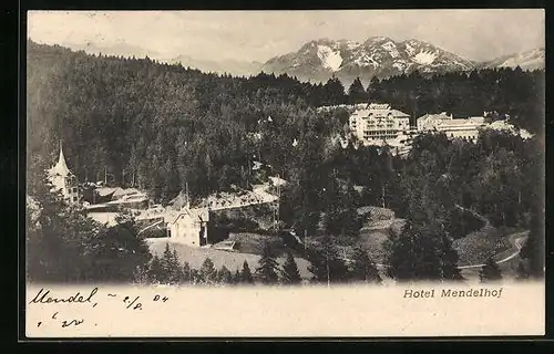 AK Mendel, Hotel Mendelhof