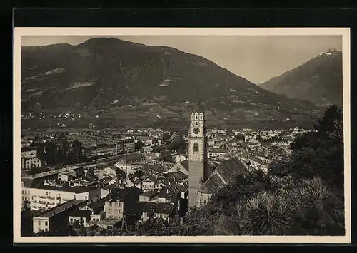 AK Merano, Panorama dalla Paseggiata Tappeiner