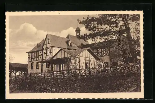 AK Boppard, Restaurant - Fremdenpension Kreuzberg