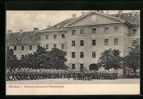 AK München, Infanterie-Leibregiment-Türkenkaserne