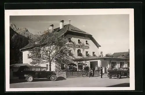 Foto-AK Sesta, Albergo Posta