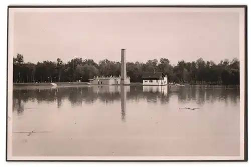 39 Fotografien Bademode, Ansicht Karlsruhe, Rheinstrandbad Rappenwört, Sport, Tischtennis, Strassenbahn, Hochwasser Boxen