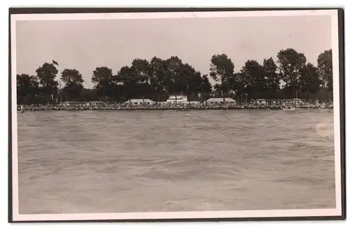 39 Fotografien Bademode, Ansicht Karlsruhe, Rheinstrandbad Rappenwört, Sport, Tischtennis, Strassenbahn, Hochwasser Boxen