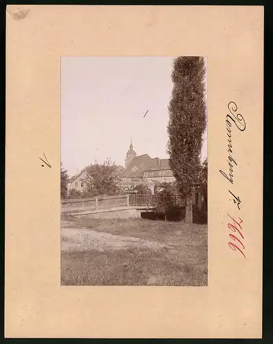 Fotografie Brück & Sohn Meissen, Ansicht Ronneburg, Blick vom Schützenhaus