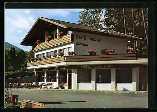 AK Sterzing, Cafe Steindl im Stadtpark