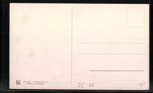 Künstler-AK Friedrich Perlberg: Damaskustor in Jerusalem