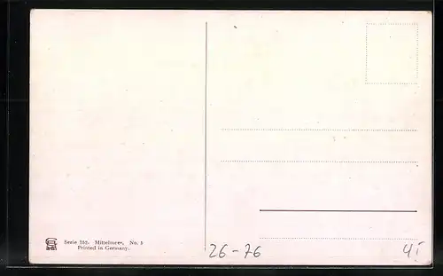 Künstler-AK Friedrich Perlberg: Stadt in Marokko