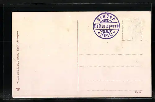 AK Gemünd /Eifel, Urfttalsperre