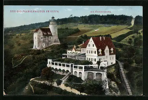 AK Frankenhausen am Kyffh., Solbad und Frankenburg