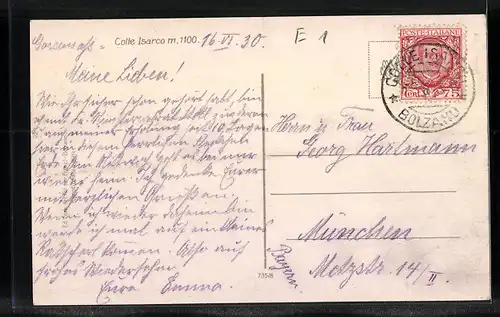 AK Colle Isarco, Panorama