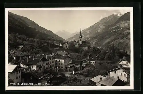 AK S. Leonardo in Passiria, Panorama